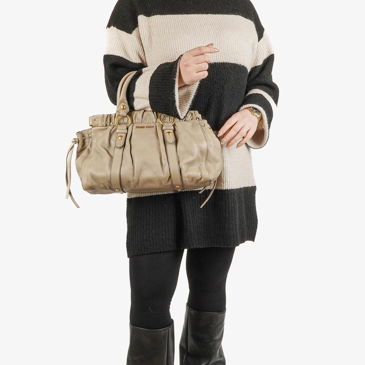 Miu Miu Vitello Satchel Tasche