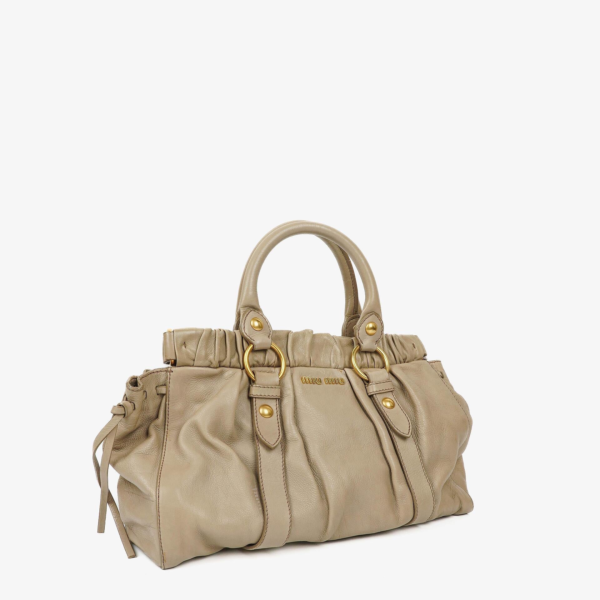 Miu Miu Vitello Satchel Tasche
