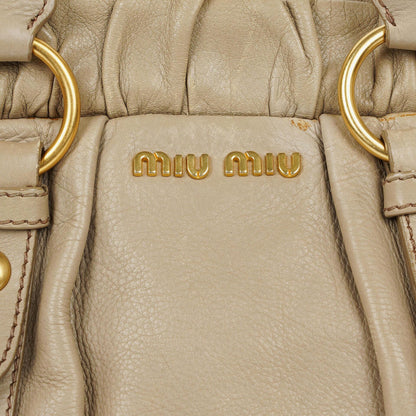 Miu Miu Vitello Satchel Tasche