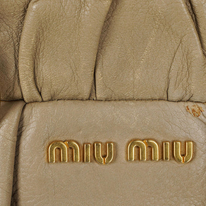 Miu Miu Vitello Satchel Tasche