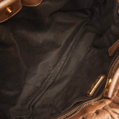 Miu Miu Vitello Shine Cammeo Satchel Tasche