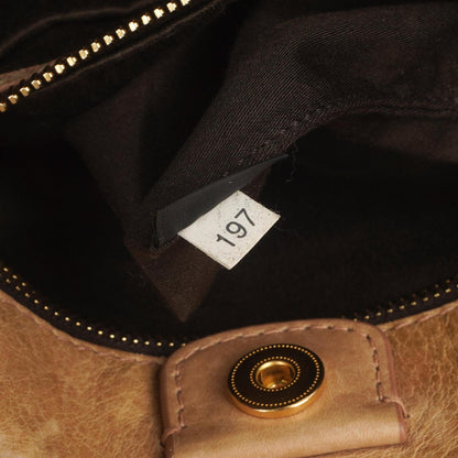 Miu Miu Vitello Shine Tote Bag Cammeo
