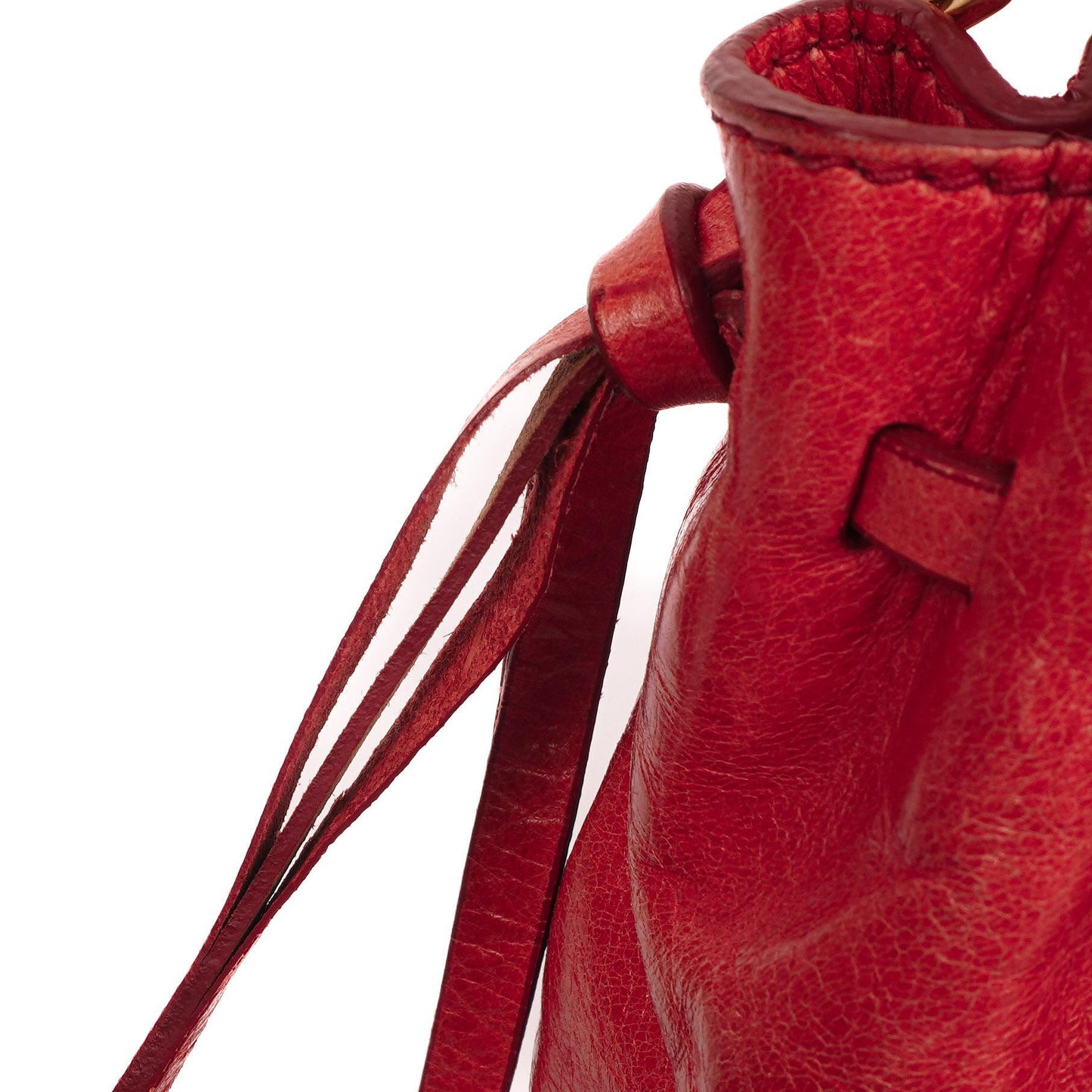 Miu Miu Vitello Shine Lacca Satchel Tasche