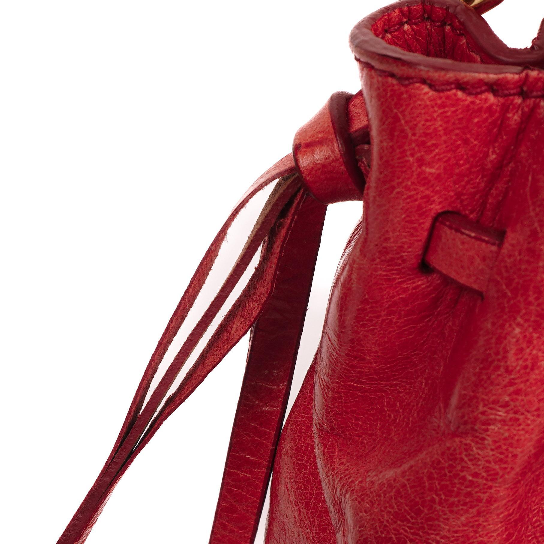 Miu Miu Vitello Shine Lacca Satchel Tasche