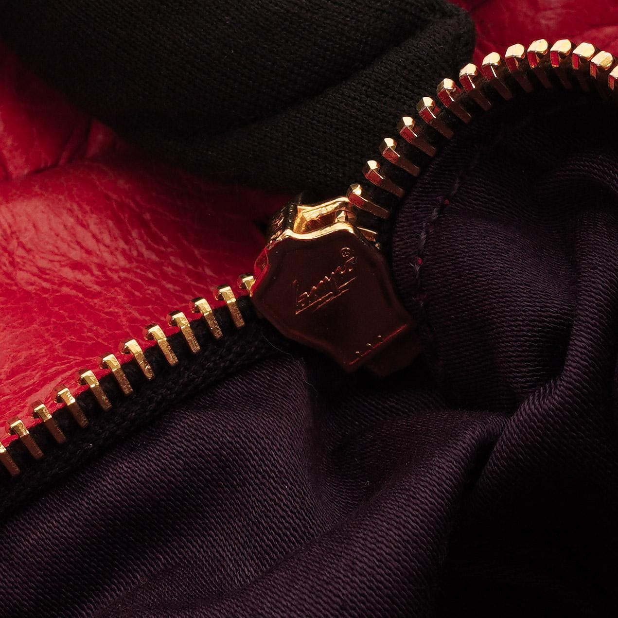 Miu Miu Vitello Shine Lacca Satchel Tasche