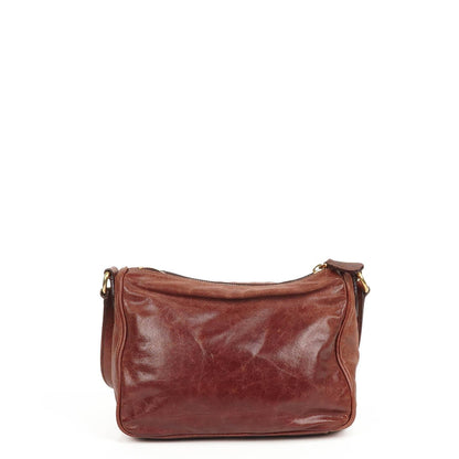 Miu Miu Vitello Twist Sandalo Crossbody Bag
