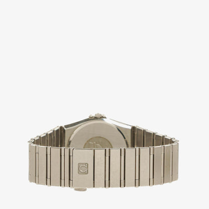 Omega Constellation Manhattan Quarzuhr aus Edelstahl, 33 mm