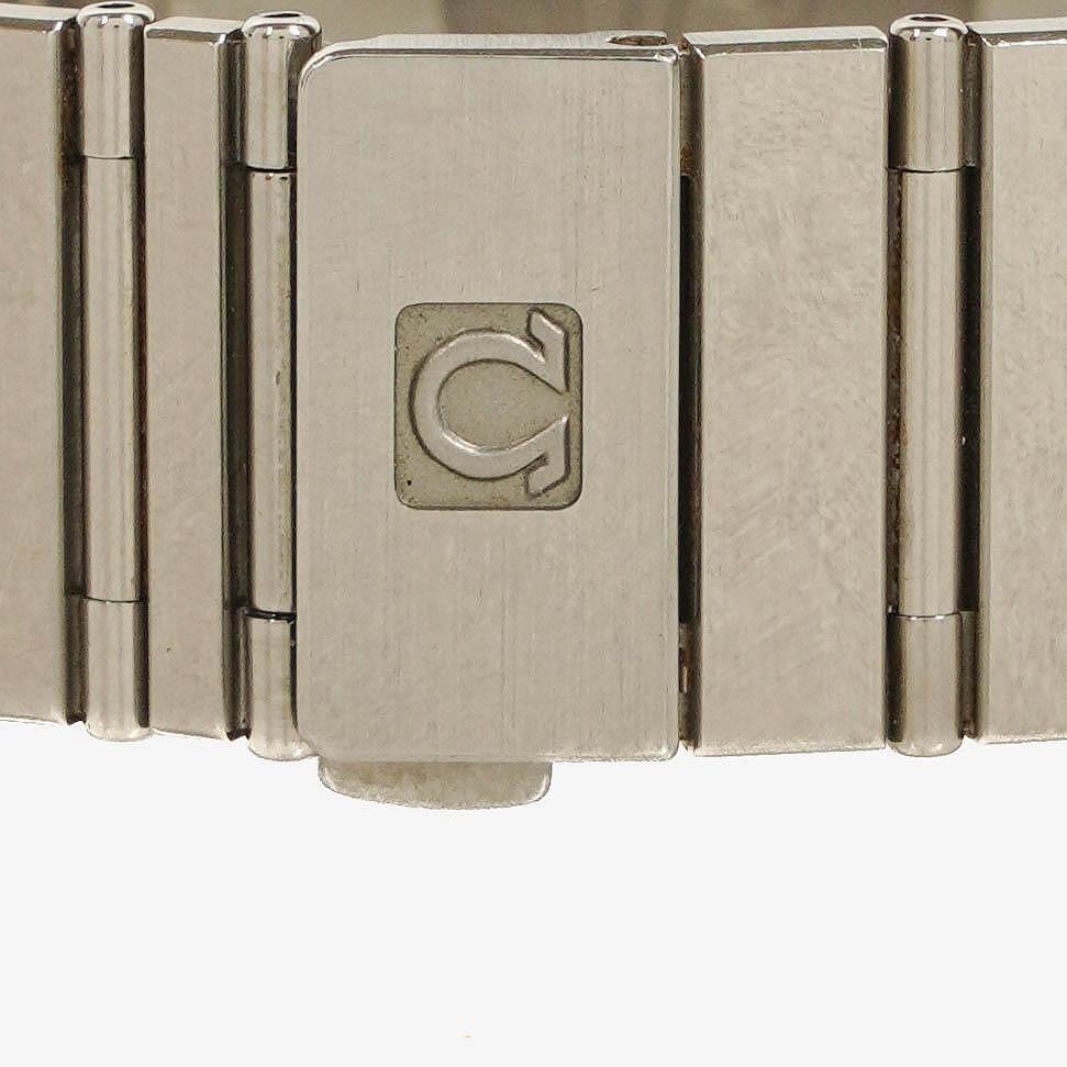 Omega Constellation Manhattan Quarzuhr aus Edelstahl, 33 mm