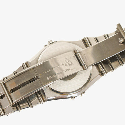 Omega Constellation Manhattan Quarzuhr aus Edelstahl, 33 mm
