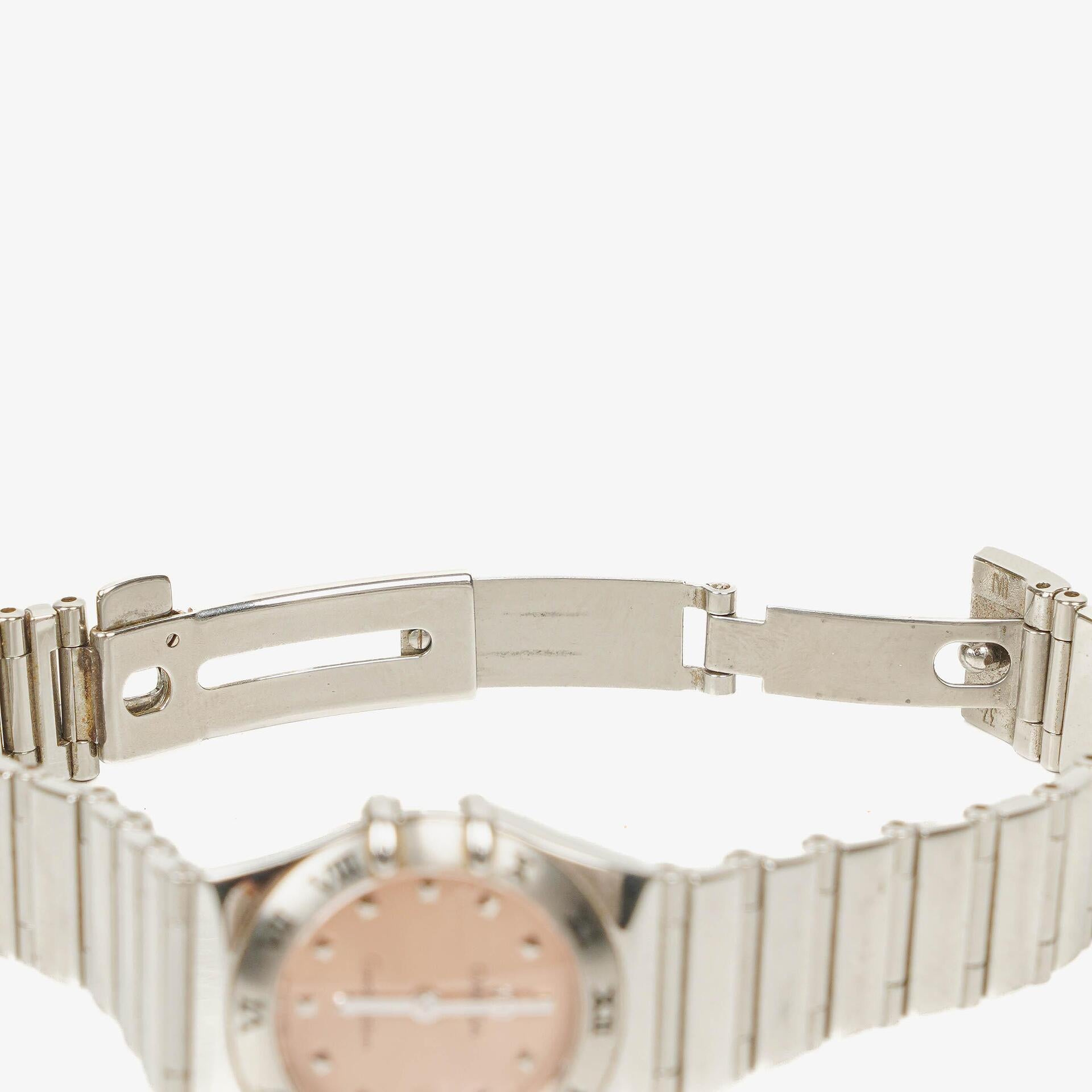 Omega Constellation My Choice 23 mm Quarzuhr aus Edelstahl