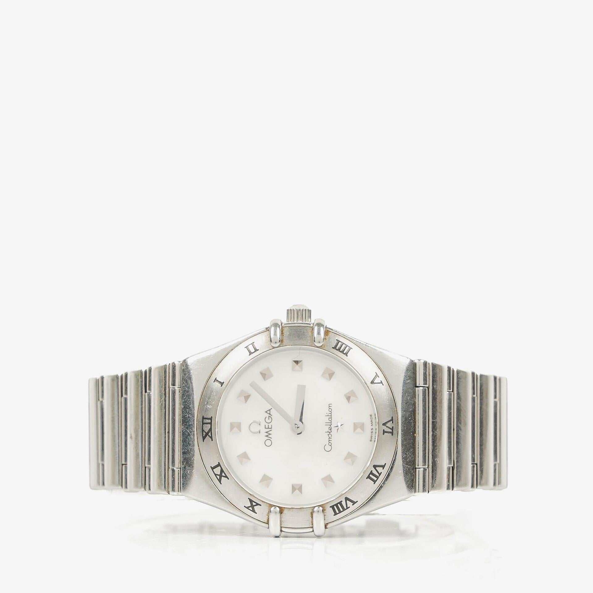Omega Constellation My Choice Quarzuhr aus Edelstahl, 25 mm