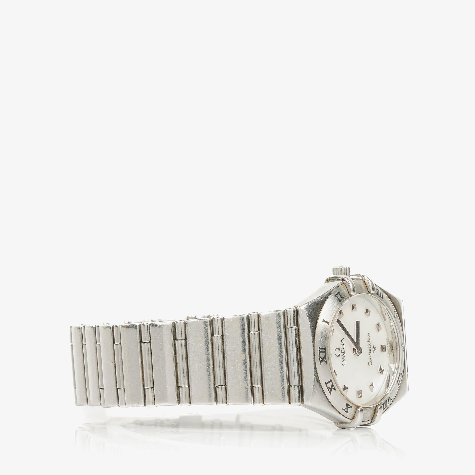 Omega Constellation My Choice Quarzuhr aus Edelstahl, 25 mm