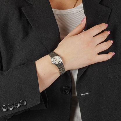Omega Constellation My Choice Quarzuhr aus Edelstahl, 25 mm