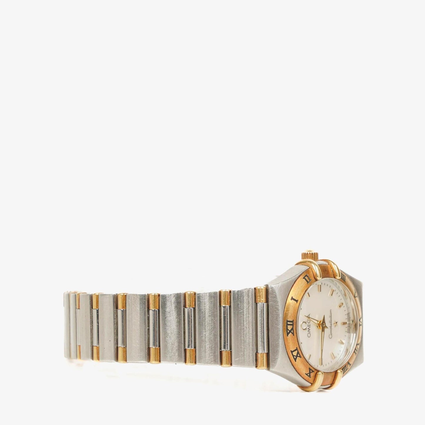 Omega Constellation Quarzuhr aus Edelstahl, 23 mm