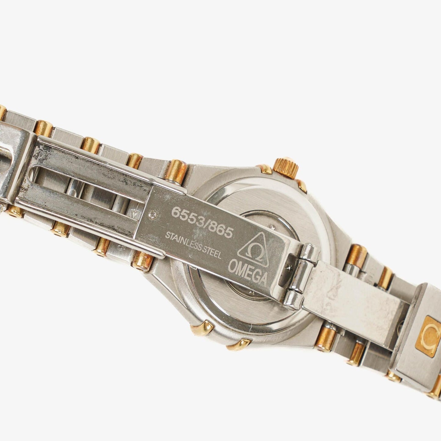 Omega Constellation Quarzuhr aus Edelstahl, 23 mm