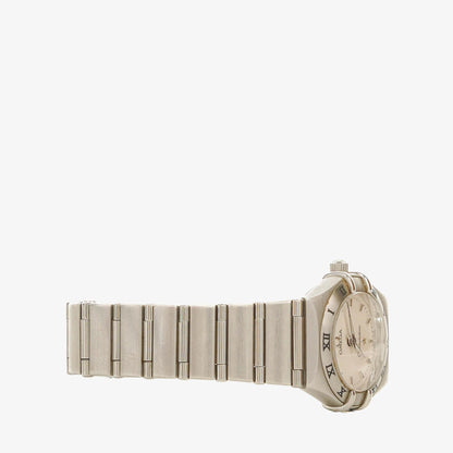 Omega Constellation Quarzuhr aus Edelstahl 23mm