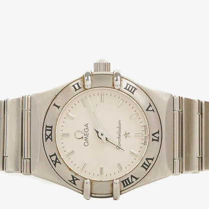 Omega Constellation Quarzuhr aus Edelstahl 23mm