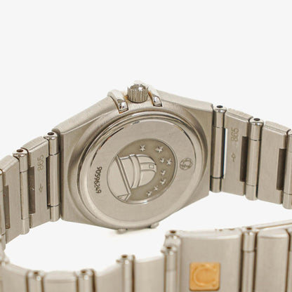 Omega Constellation Quarzuhr aus Edelstahl 23mm