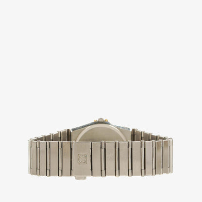 Omega Constellation Quarzuhr aus Edelstahl, 32 mm
