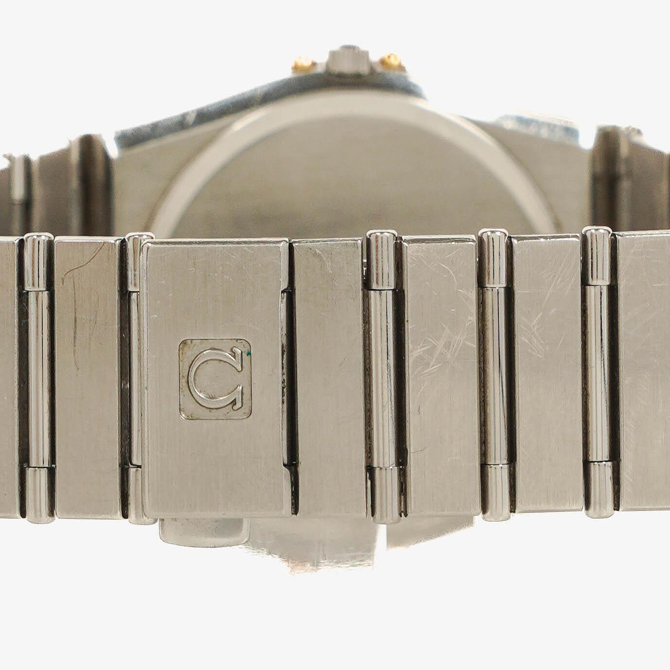 Omega Constellation Quarzuhr aus Edelstahl, 32 mm
