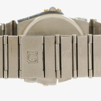 Omega Constellation Quarzuhr aus Edelstahl, 32 mm