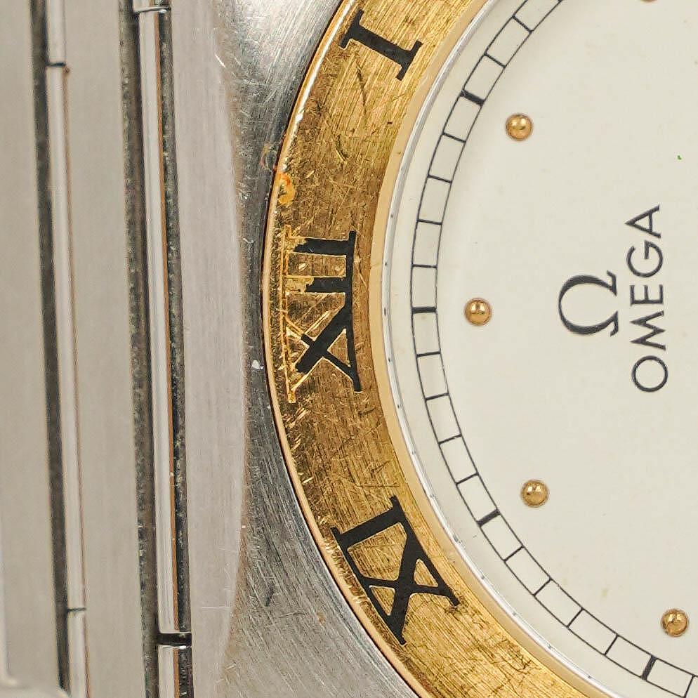 Omega Constellation Quarzuhr aus Edelstahl, 32 mm