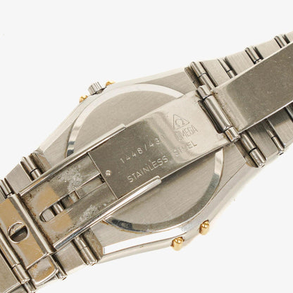 Omega Constellation Quarzuhr aus Edelstahl, 32 mm