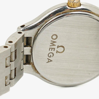 Omega De Ville 23 mm Quarzuhr aus Edelstahl