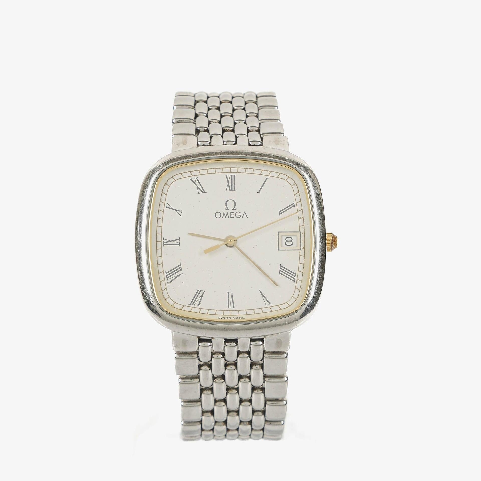 Omega De Ville Quarzuhr 30 mm aus Edelstahl