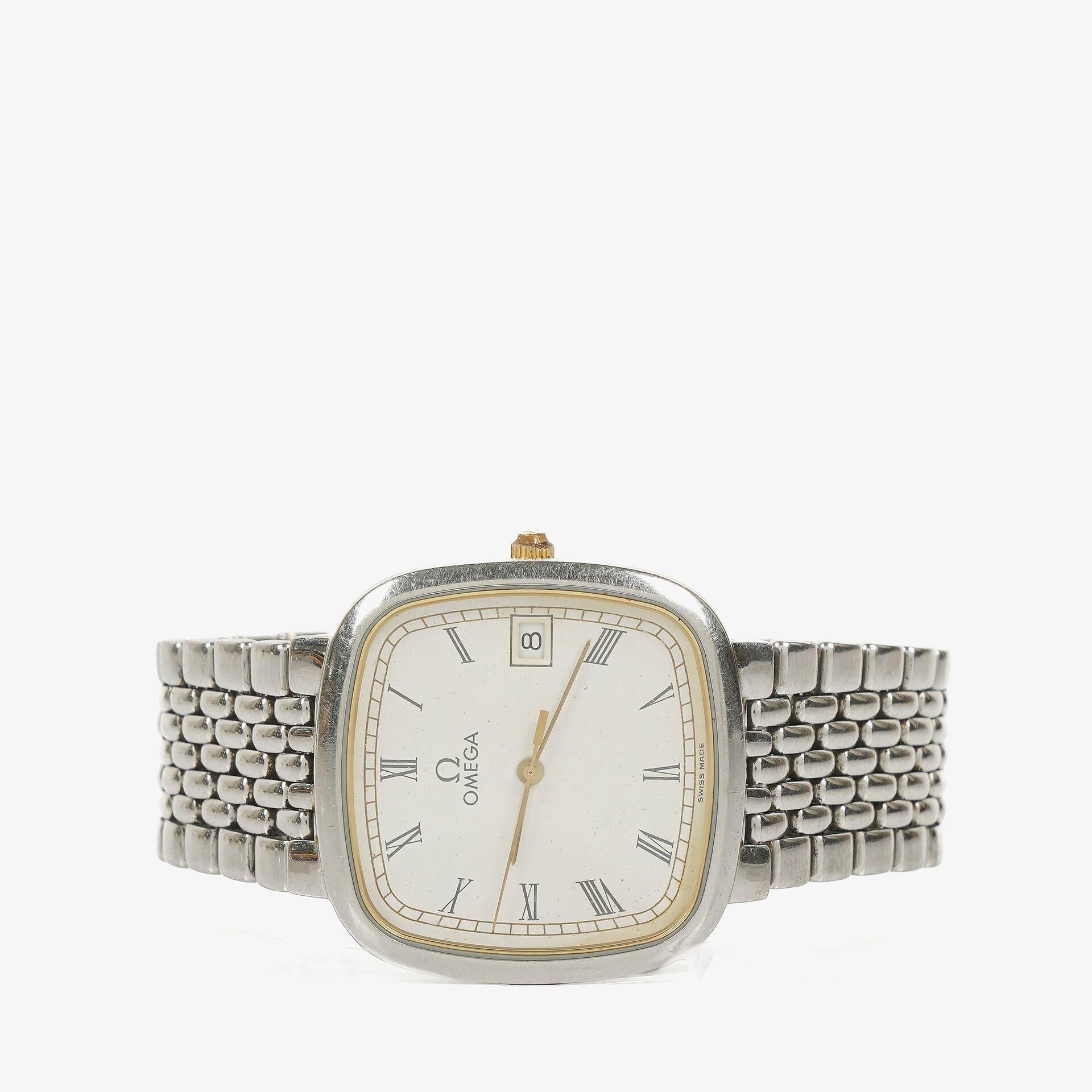 Omega De Ville Quarzuhr 30 mm aus Edelstahl
