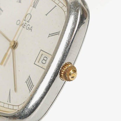 Omega De Ville Quarzuhr 30 mm aus Edelstahl