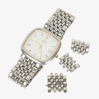 Omega De Ville Quarzuhr 30 mm aus Edelstahl