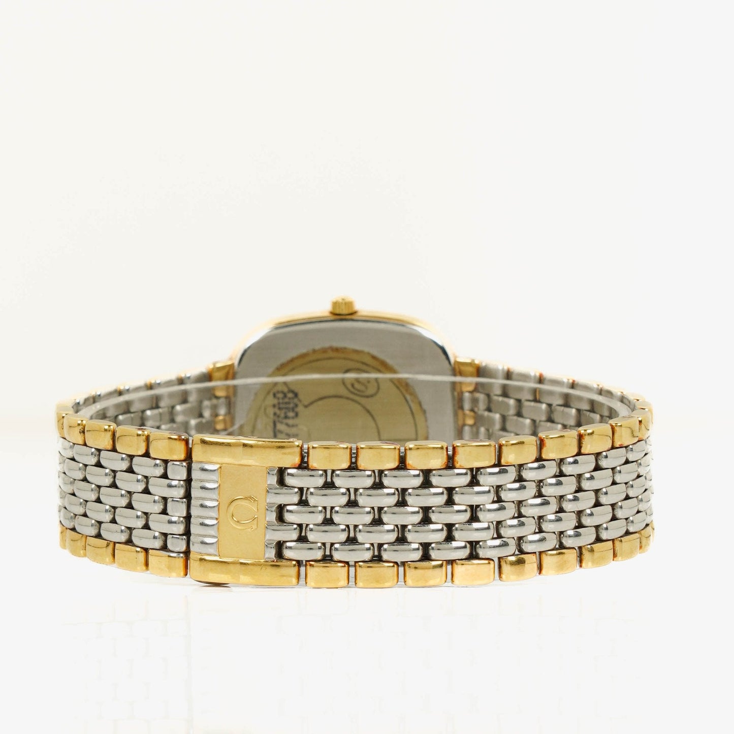 Omega De Ville 30 mm Quarzuhr aus Edelstahl