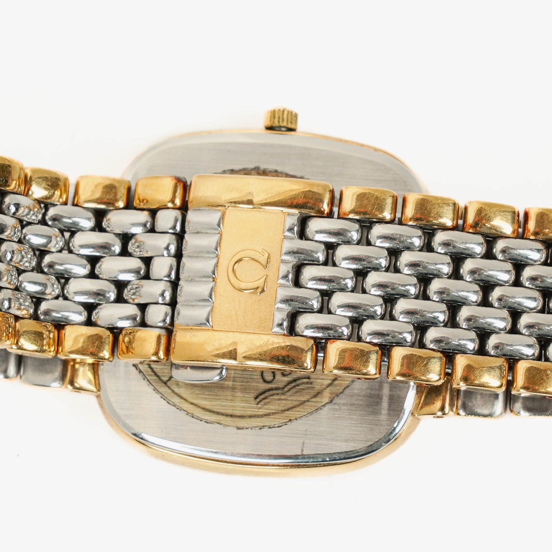 Omega De Ville 30 mm Quarzuhr aus Edelstahl