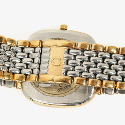 Omega De Ville 30 mm Quarzuhr aus Edelstahl