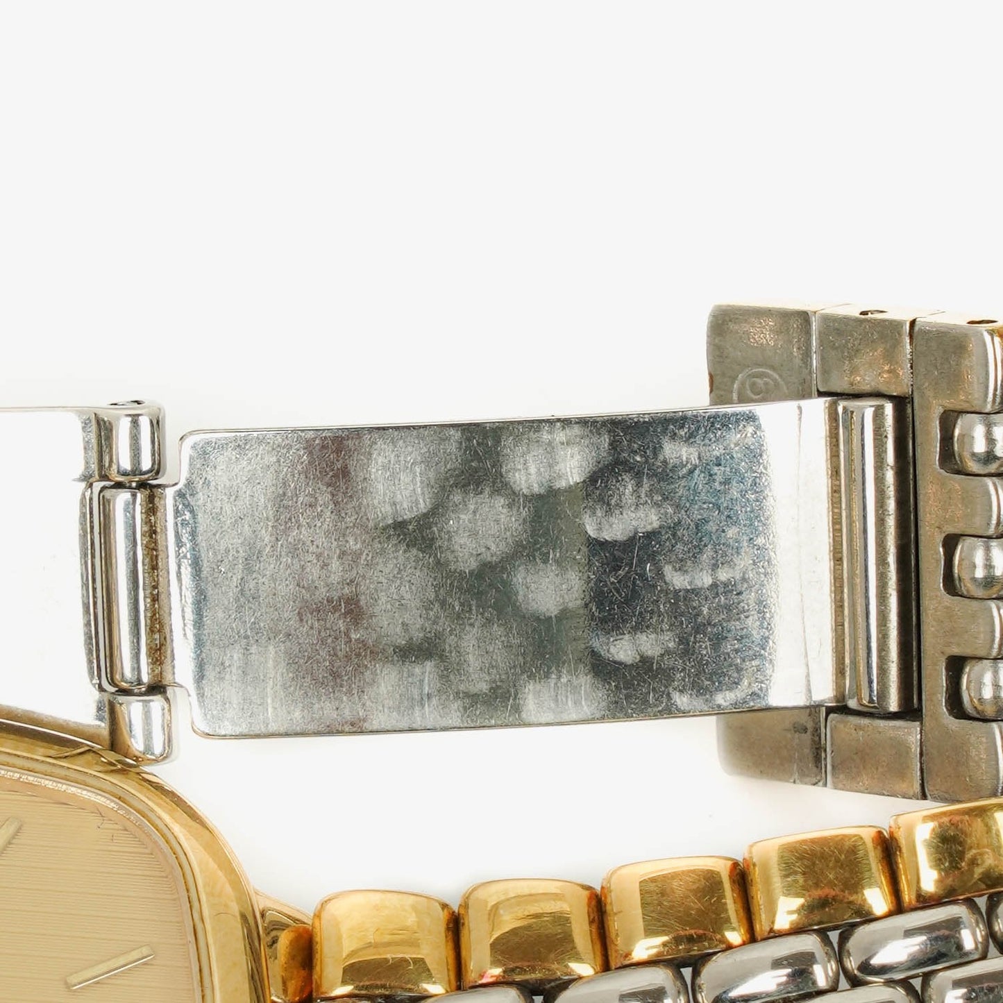 Omega De Ville 30 mm Quarzuhr aus Edelstahl