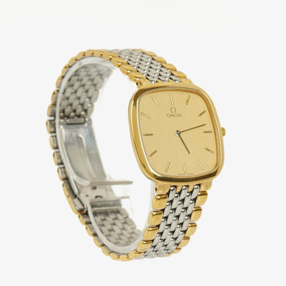 Omega De Ville 30 mm Quarzuhr aus Edelstahl