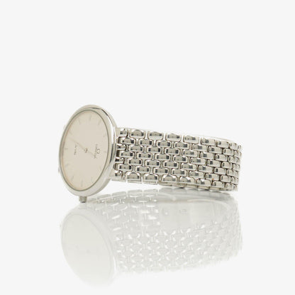Omega De Ville Quarzuhr aus Edelstahl, 32 mm