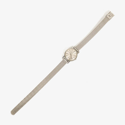 Omega Geneve Damenuhr aus Edelstahl