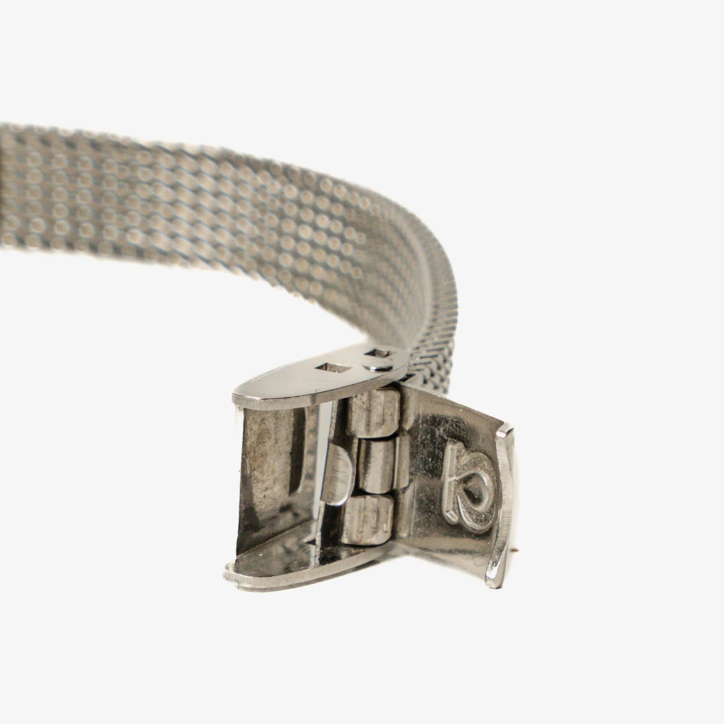 Omega Geneve Damenuhr aus Edelstahl