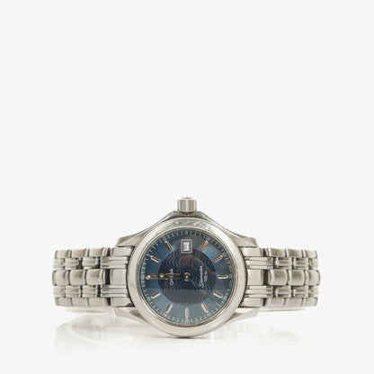 Omega Seamaster 120M 30 mm Quarzuhr aus Edelstahl in Blau