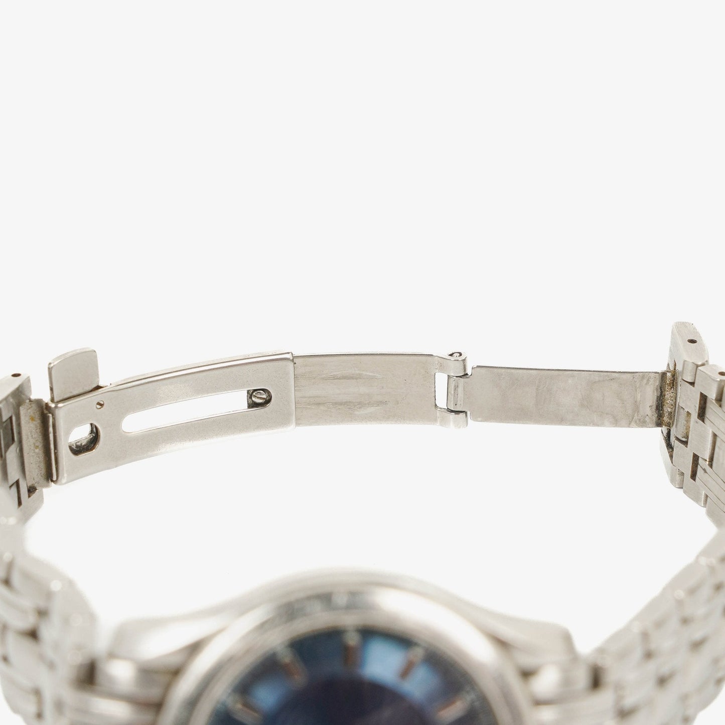 Omega Seamaster 120M 30 mm Quarzuhr aus Edelstahl in Blau