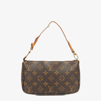 Louis Vuitton Pochette Accessoires Clutch aus Monogram Canvas