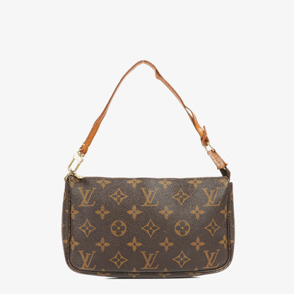 Louis Vuitton Pochette Accessoires Clutch aus Monogram Canvas