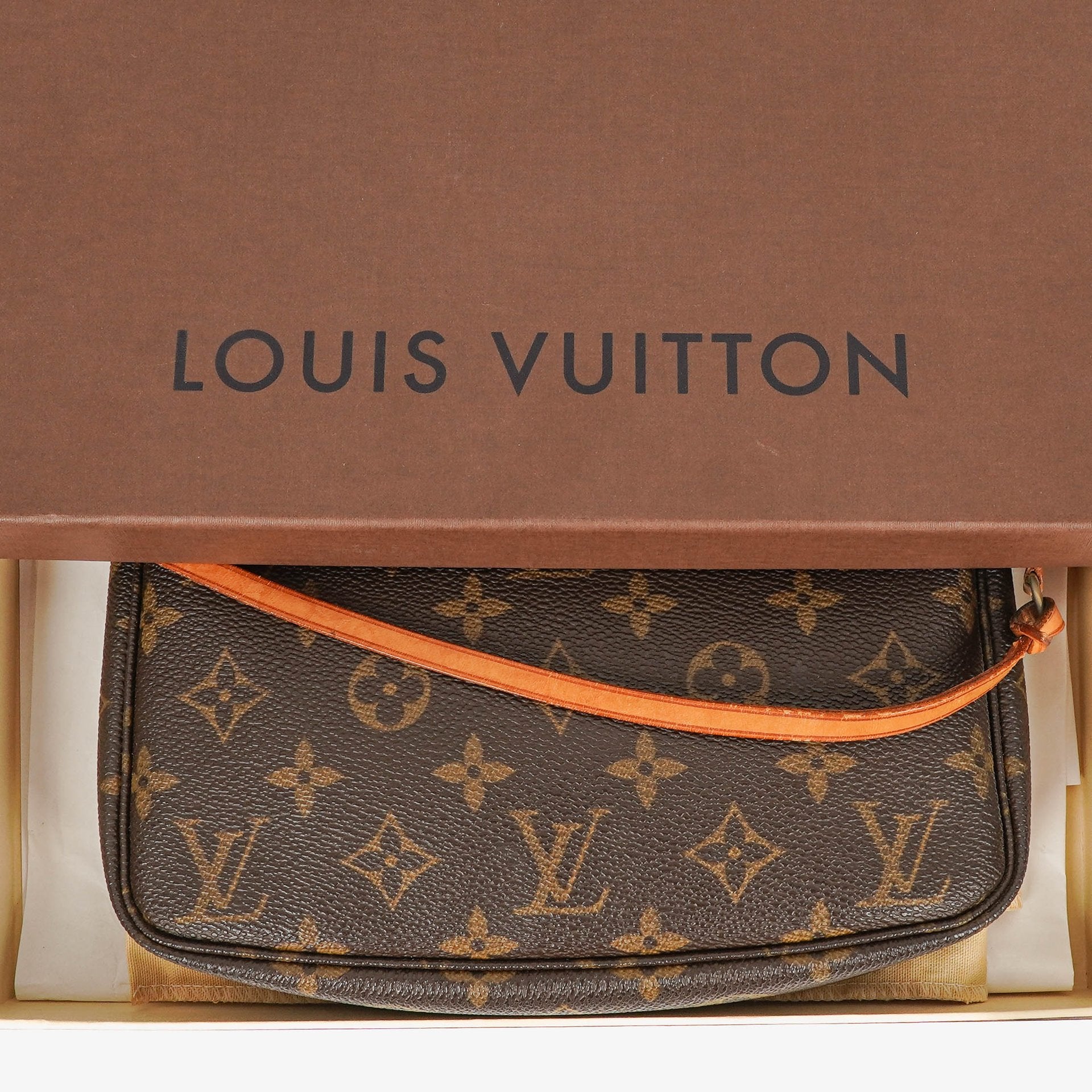 Louis Vuitton Pochette Accessoires Monogram Canvas Clutch