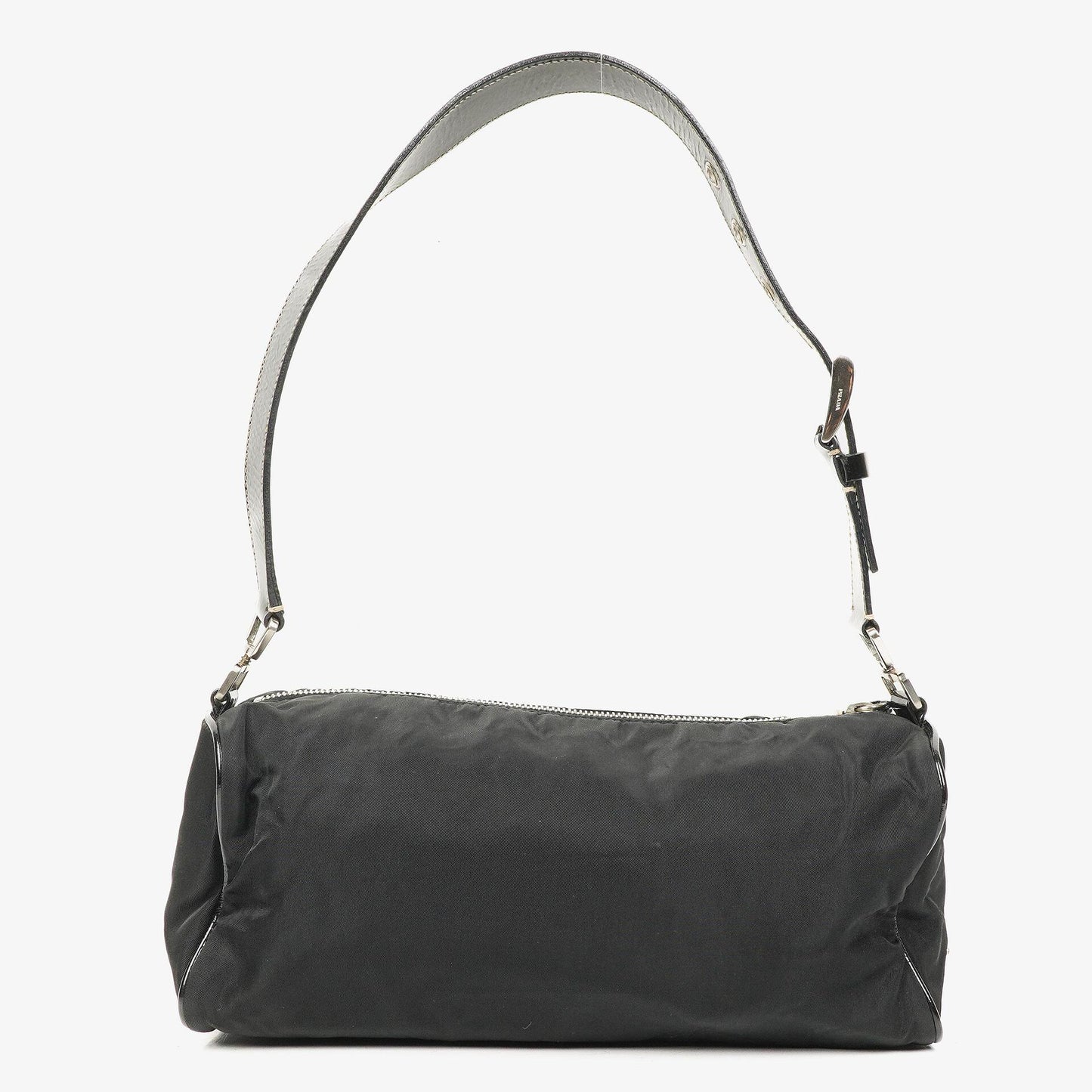 Prada Tessuto Schultertasche in Schwarz