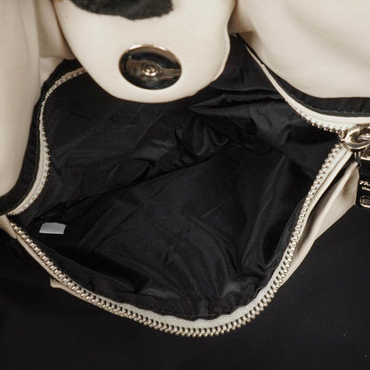 Prada Bomber Talco Top-Handle-Tasche aus gestepptem Nappaleder