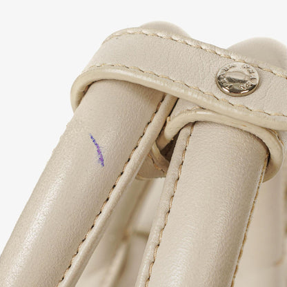 Prada Bomber Talco Top-Handle-Tasche aus gestepptem Nappaleder