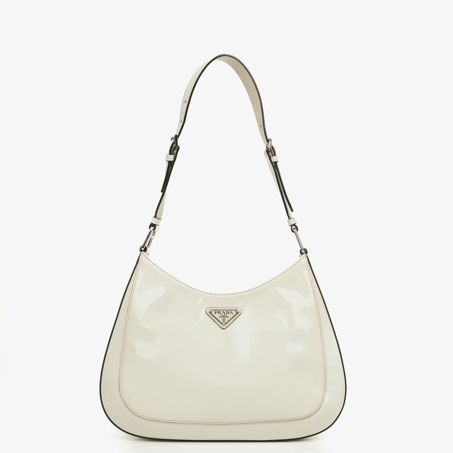 Prada Cleo Schultertasche aus Leder