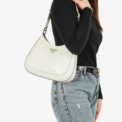 Prada Cleo Schultertasche aus Leder